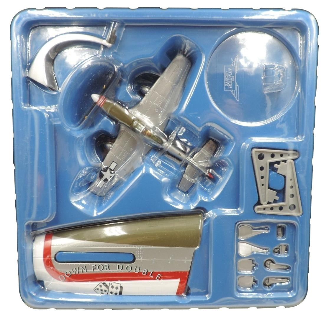 CORGI P-51D MUSTANG USAAF 355TH "DOWN FOR DOUBLE" ENGLAND 1945