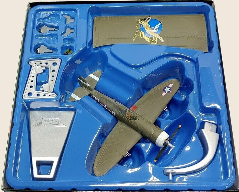 CORGI P-47D THUNDERBOLT, USAAF "MISS PLAINFIELD" 1943 WITH NOSE ART