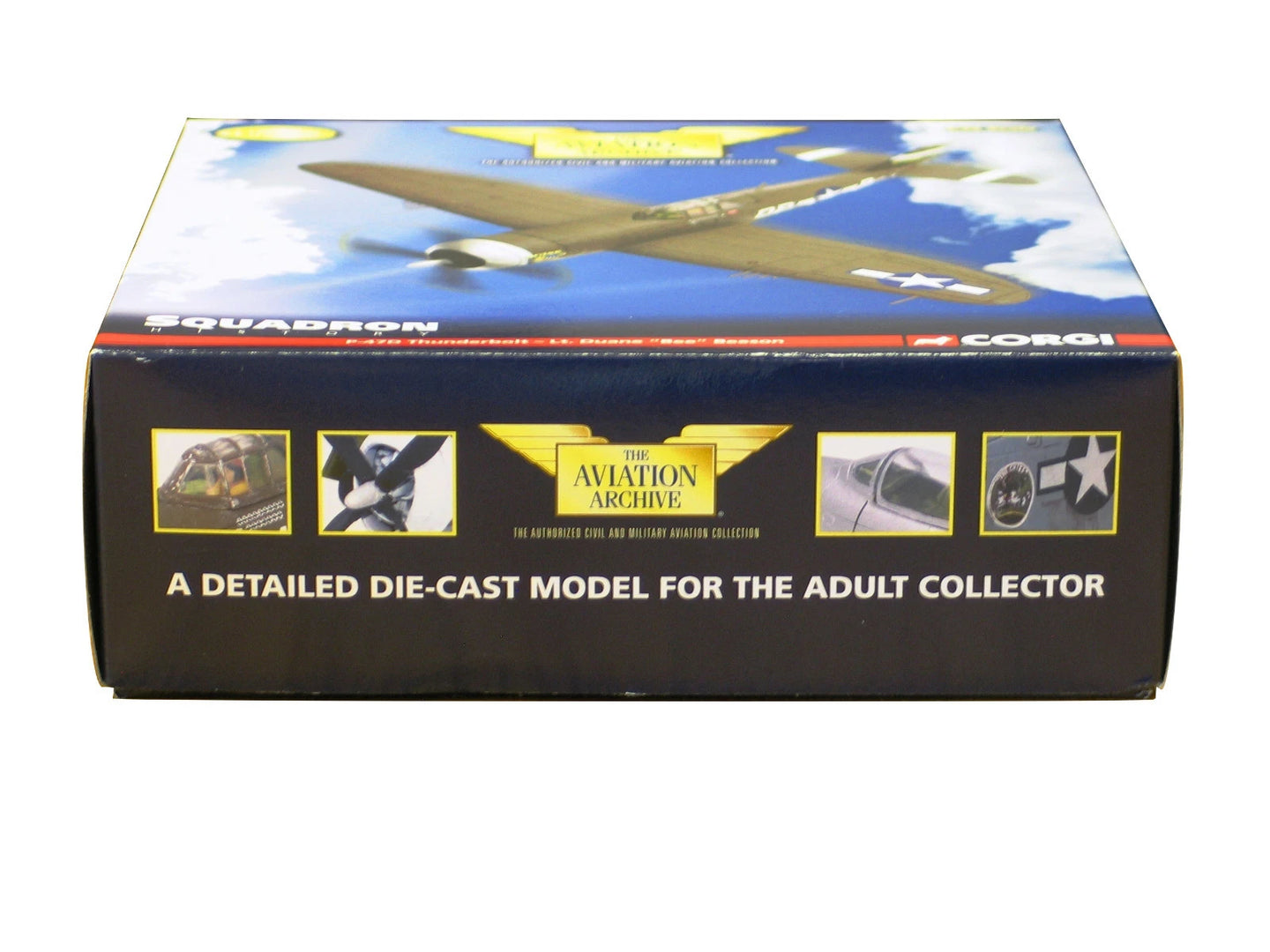 CORGI P-47D THUNDERBOLT 334TH FS "BOISE BEE"