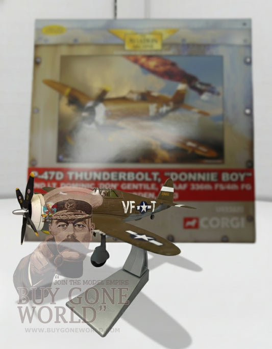 CORGI P-47 THUNDERBOLT, "DONNIE BOY" 2ND Lt. DOMINIC GENTILE