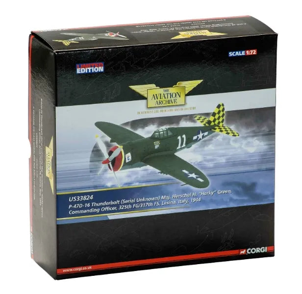 CORGI P-47D-16 THUNDERBOLT MAJ HERSCHEL