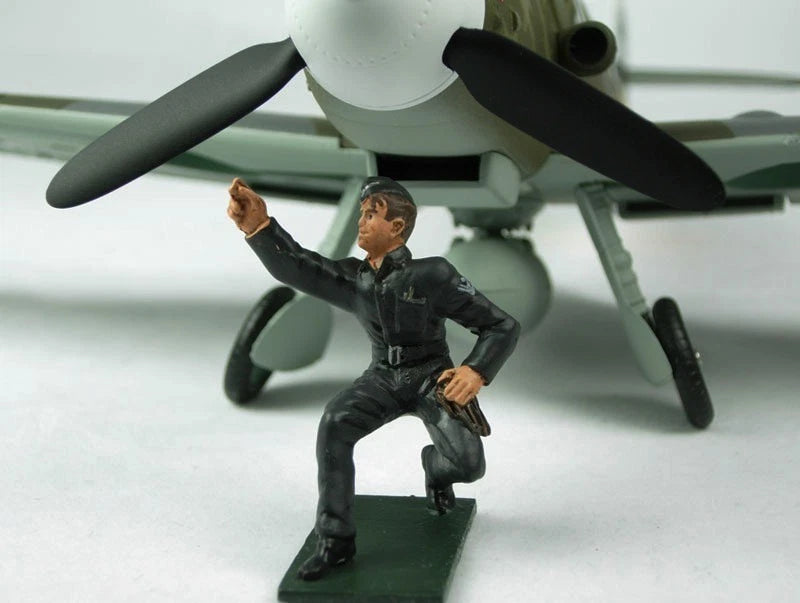 CORGI BF 109G-6 LUFTWAFFE III.JG 11 ANTON HACKL OLDENBURG GERMANY FEBRUARY 1944