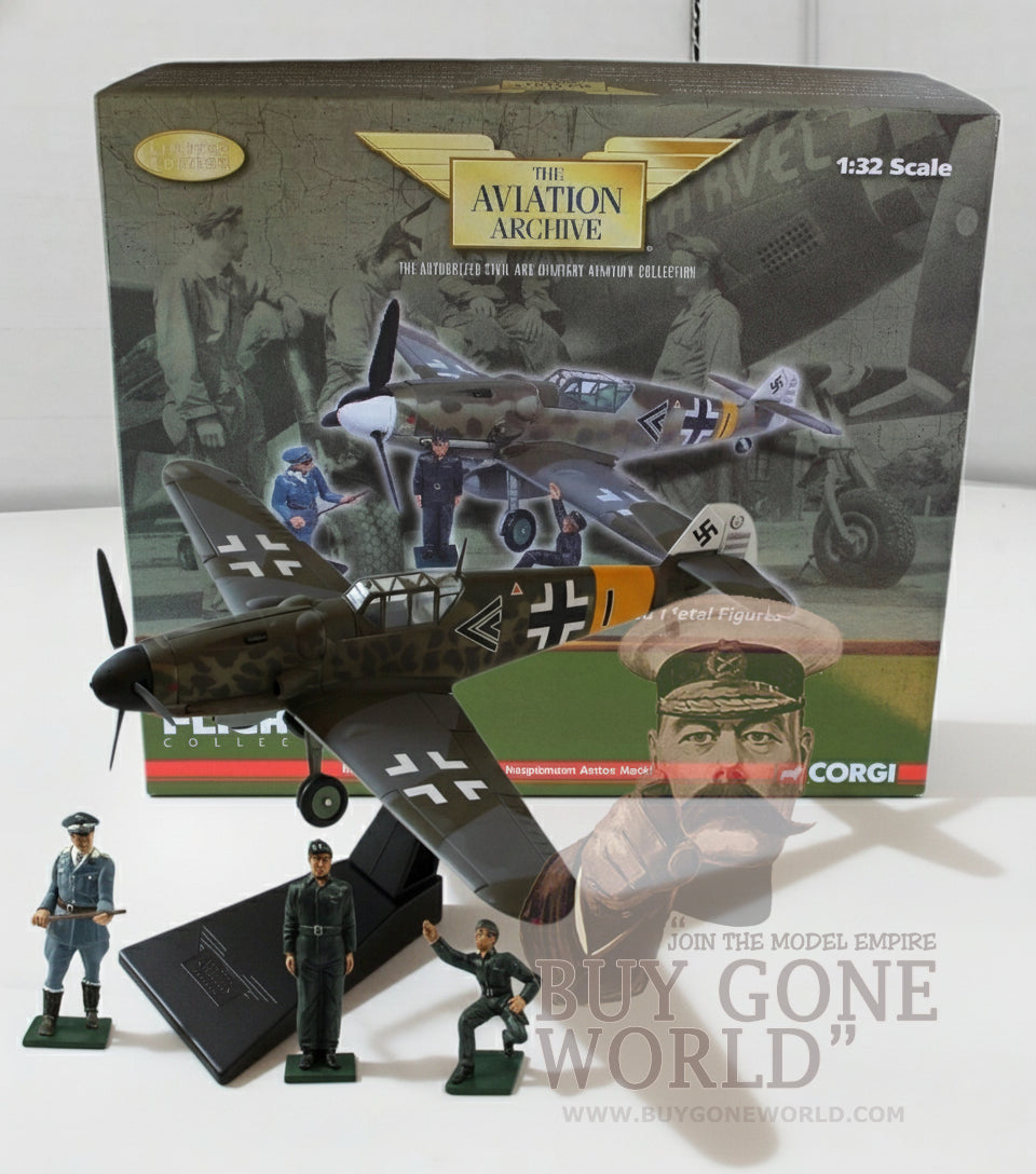 CORGI BF 109G-6 LUFTWAFFE III.JG 11 ANTON HACKL OLDENBURG GERMANY FEBRUARY 1944