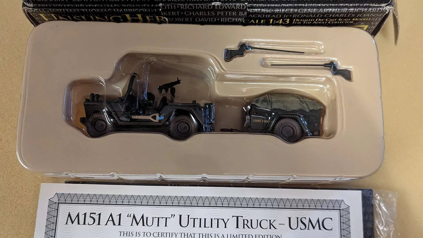 CORGI M151 A1 "MUTT" UTILITY TRUCK USMC