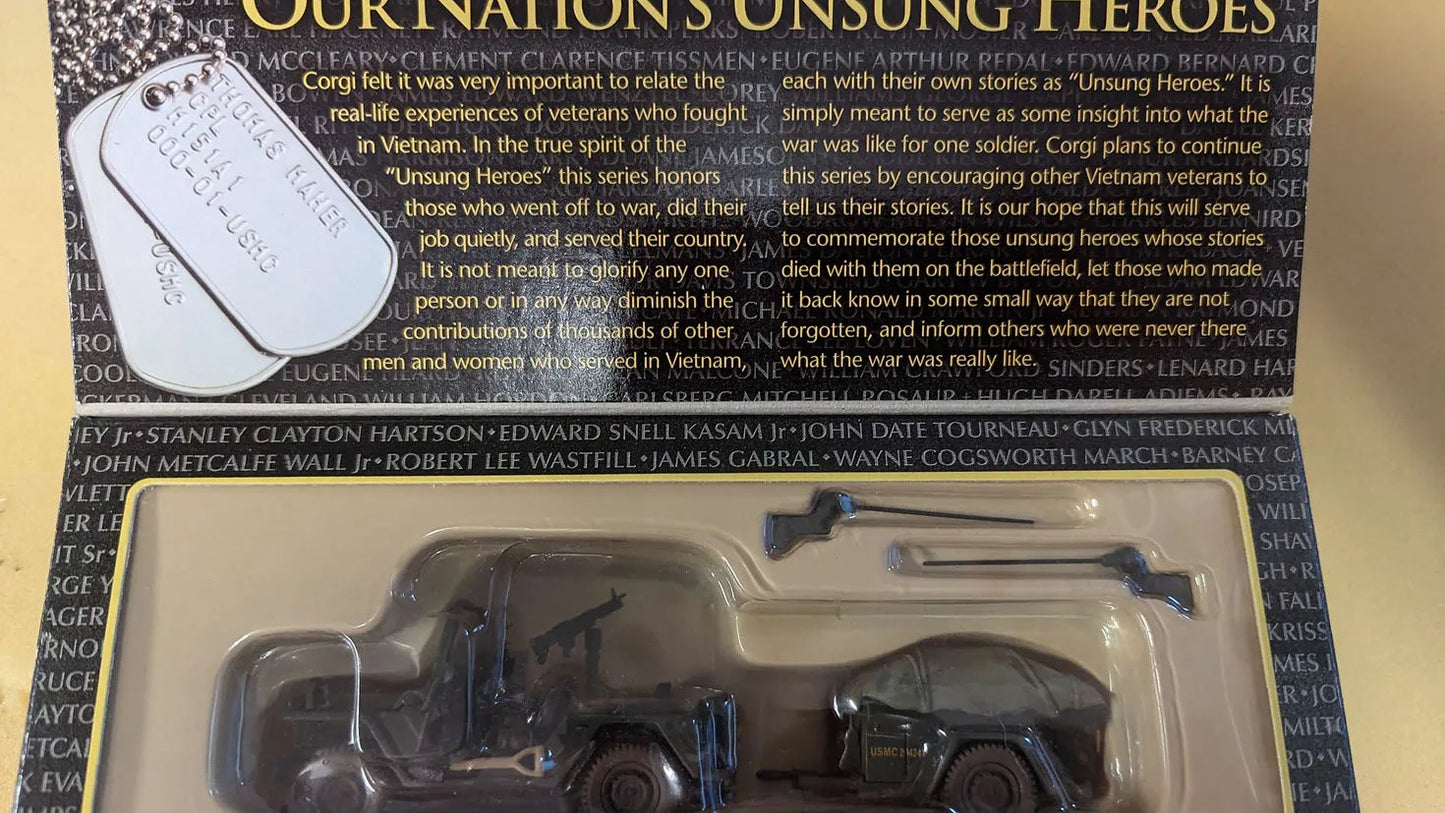 CORGI M151 A1 "MUTT" UTILITY TRUCK USMC