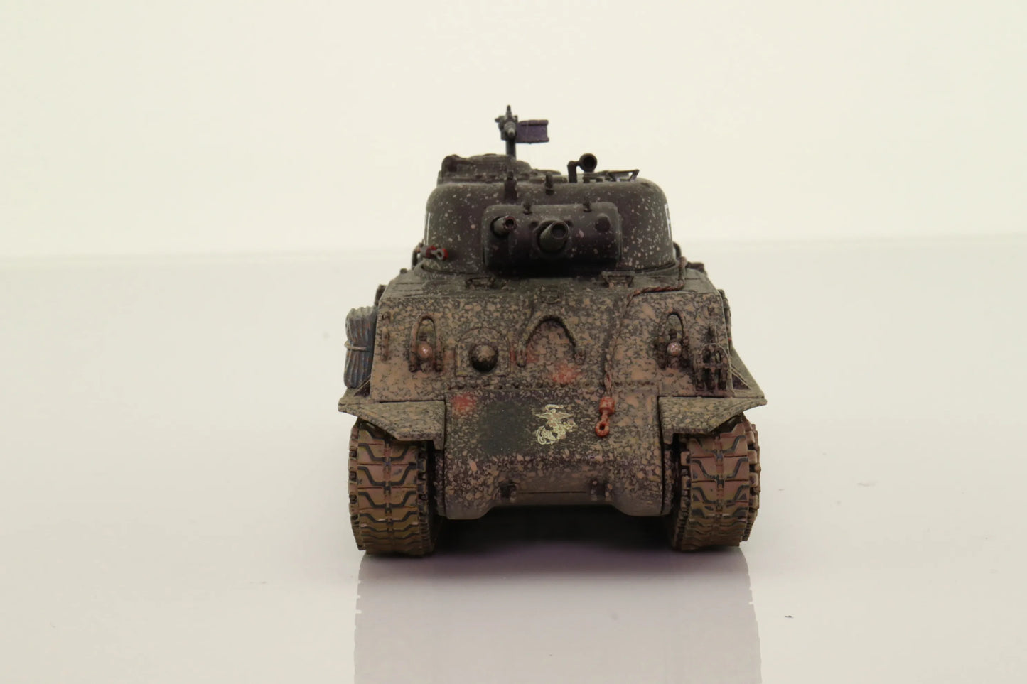 CORGI SHERMAN TANK WITH FLAME THROWER KOREA 1953