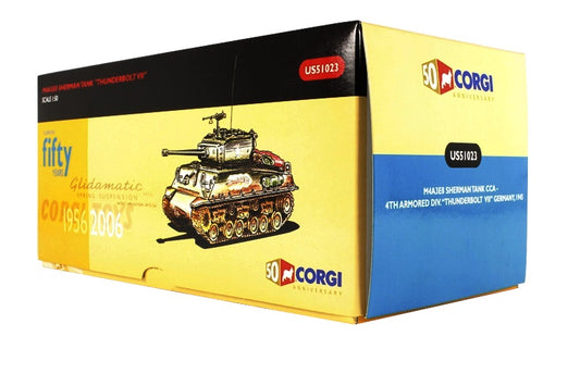 CORGI M4A3E8 SHERMAN TANK "THUNDERBOLT VII" 1945