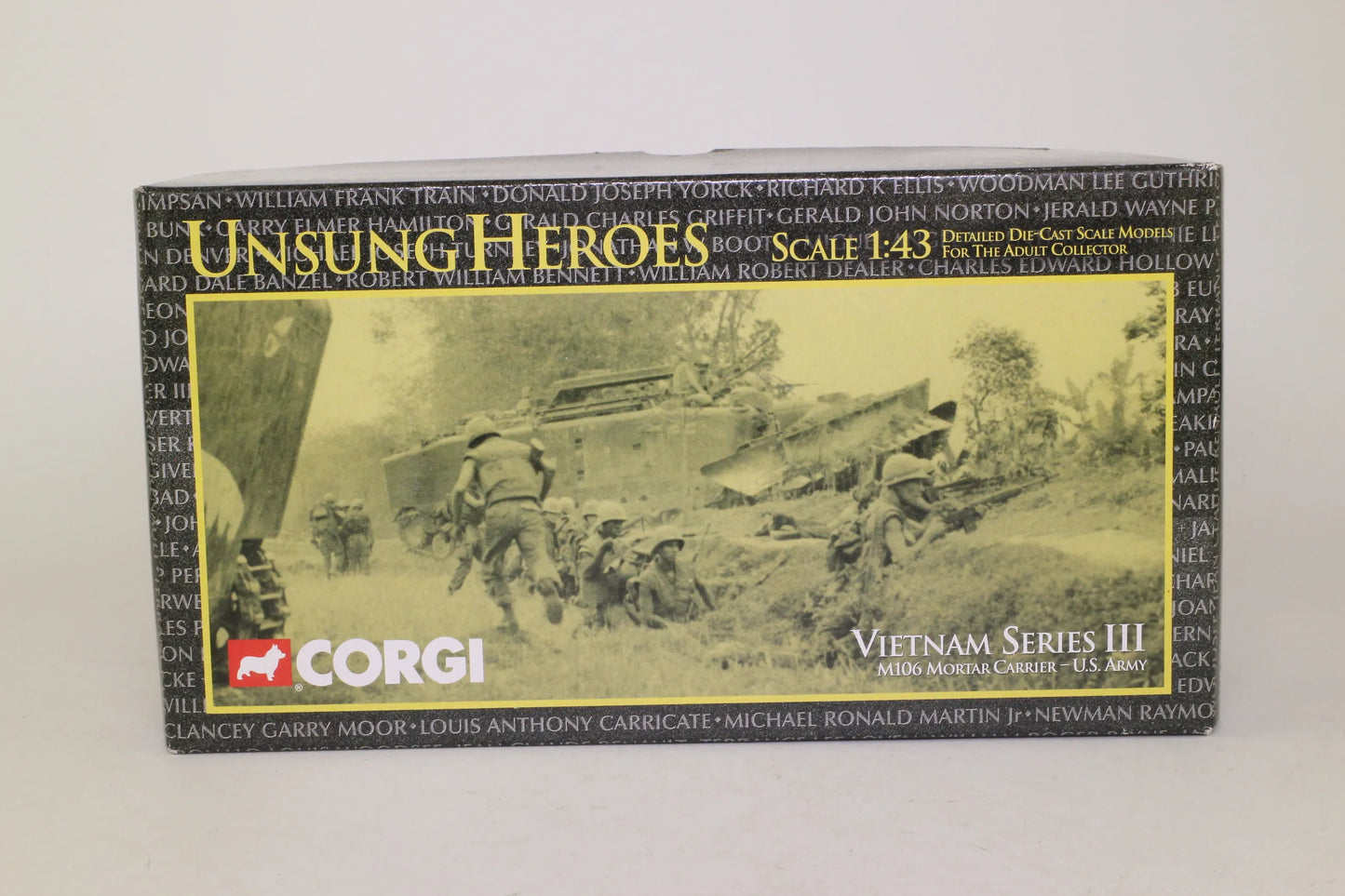 CORGI  M106 MORTAR CARRIER US ARMY