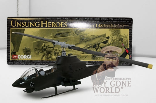 CORGI AH-1G COBRA U.S. ARMY "GAMBLER GUNS" 4TH AVIATION BATTALION 4TH INFANTRY DIVISION
