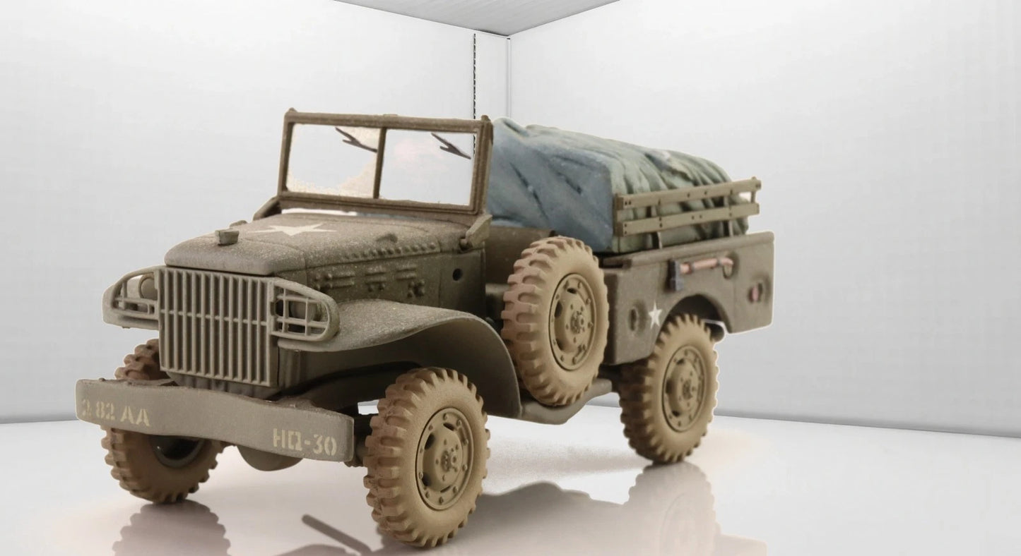 CORGI WC 51 3/4 TON WEAPONS CARRIER U.S. ARMY KOREAN WAR