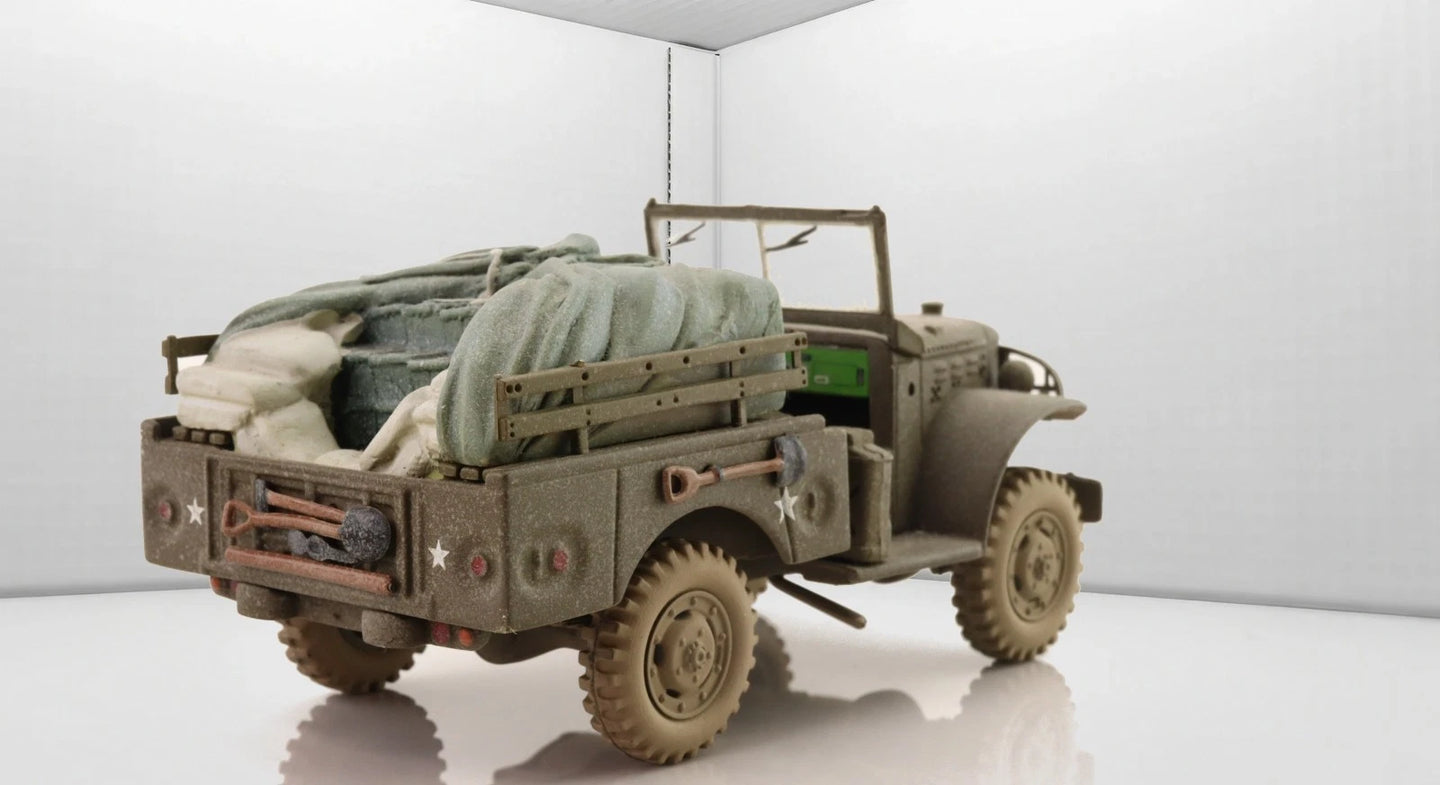 CORGI WC 51 3/4 TON WEAPONS CARRIER U.S. ARMY KOREAN WAR