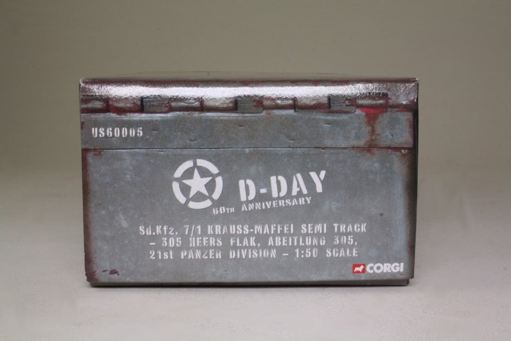 CORGI SD.KFZ.7/1 KRAUSS-MAFFEI  HALF TRACK FRANCE 1944