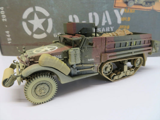 CORGI M3 A1 HALF-TRACK US ARMY NORMANDY FRANCE 1944