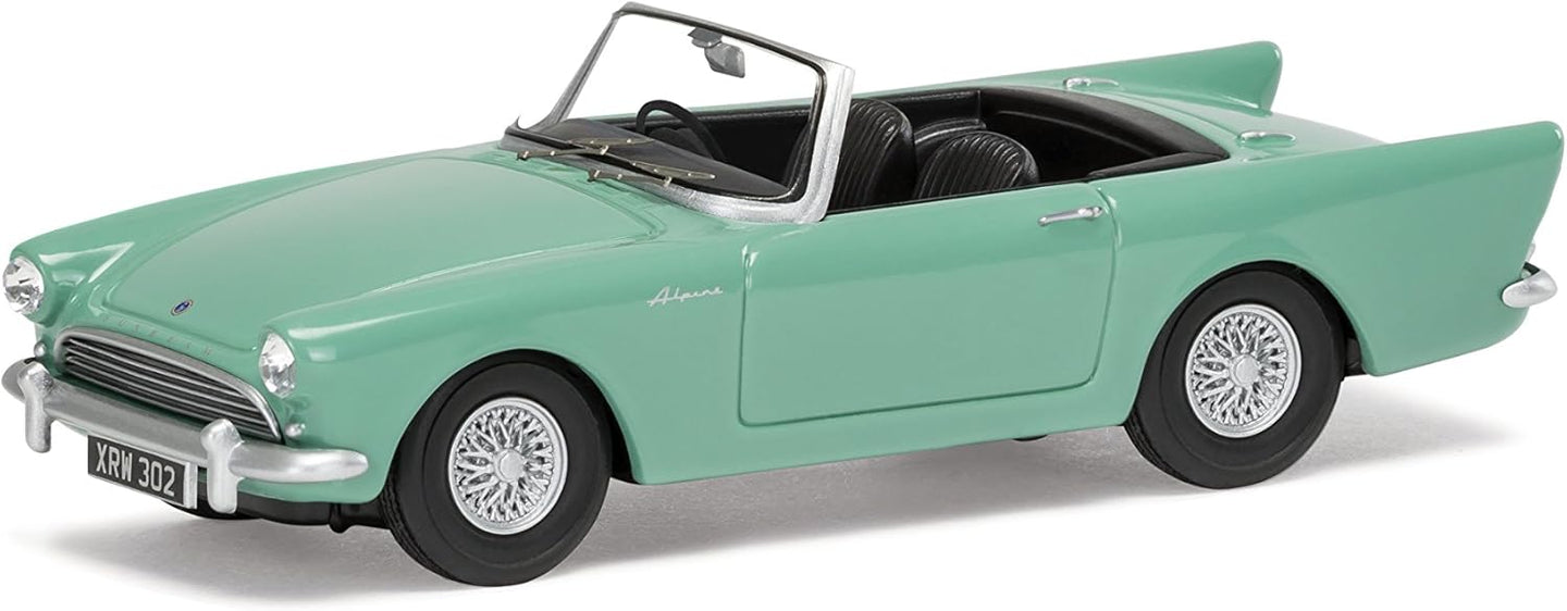 CORGI SUNBEAM ALPINE (PRE PRODUCTION MODEL XRW302) SEACREST GREEN