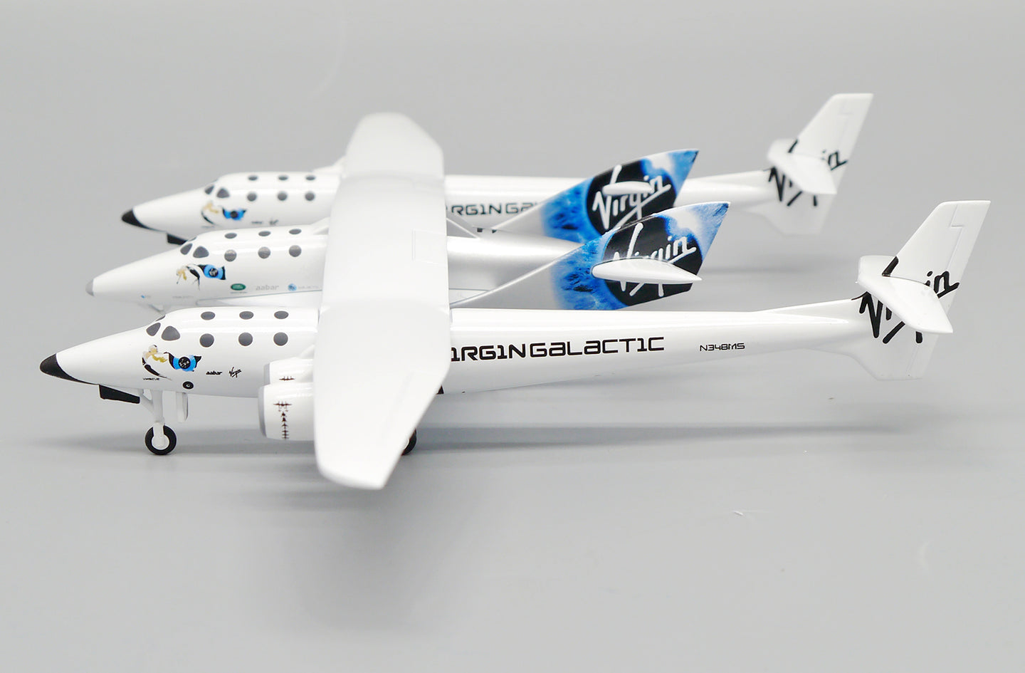 JC WINGS 348 WHITE KNIGHT II NEW LIVERY REG: N348MS