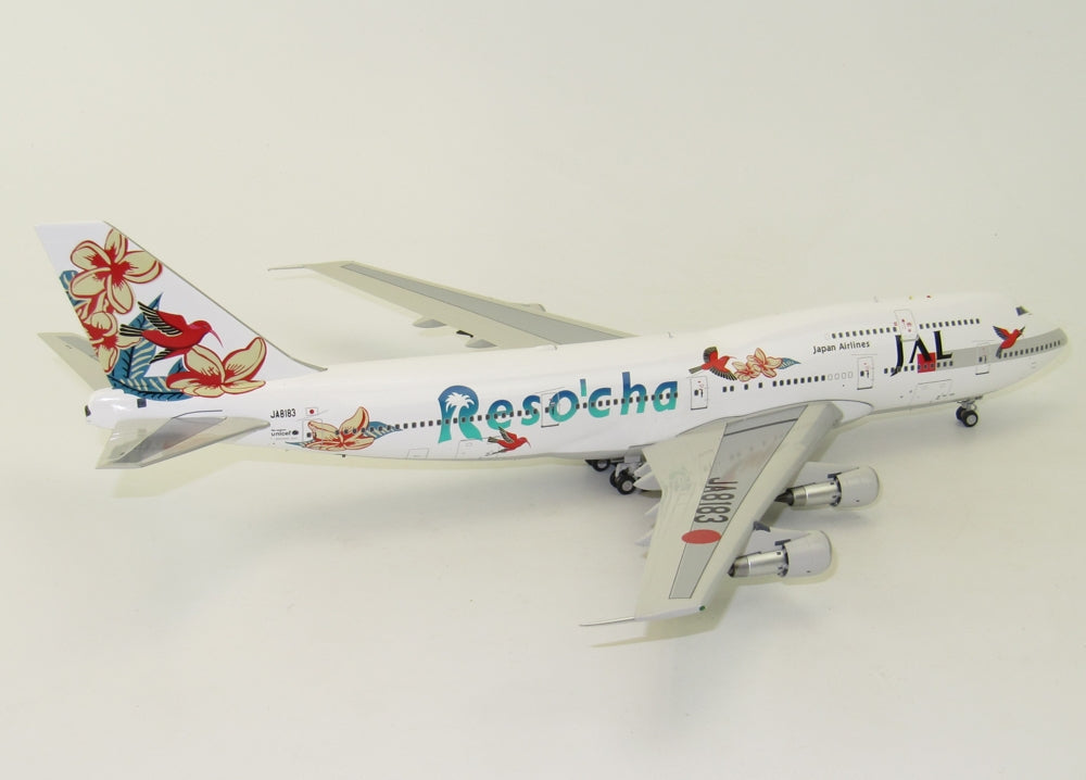 JET-X B747-300 JAPAN AIRLINES (JAL) "RESO'CHA" REG: JA8183