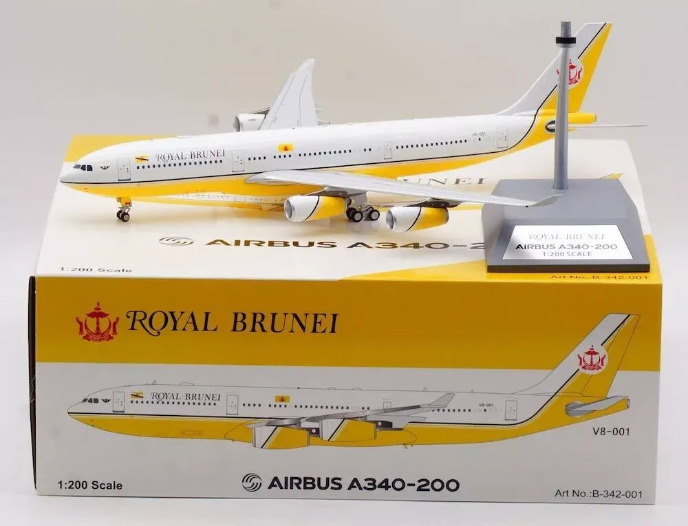 WB MODELS A340-212 ROYAL BRUNEI AIRLINES  REG: V8-001