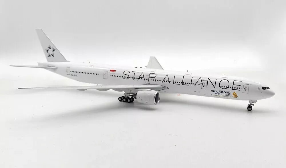 WB MODELS  B777-312 SINGAPORE AIRLINES "STAR ALLIANCE" REG: 9V-SYL