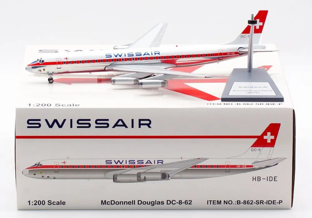 WB MODELS DC-8-62 SWISSAIR REG: HB-IDE