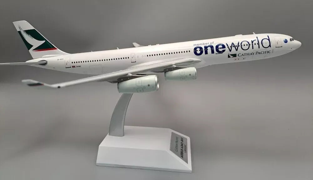 WB MODELS A340-313 CATHAY PACIFIC "ONE WORLD" REG: B-HXG