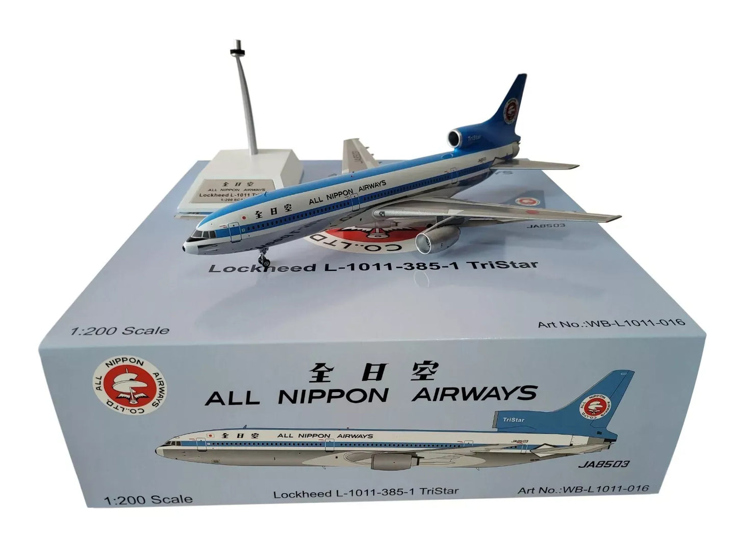 WBMODELS L-1011 ANA OLD LIVERY REG: JA8503 WITH STAND