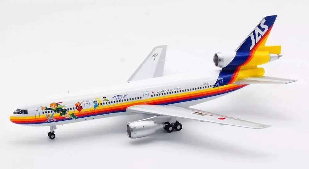 WB MODELS DC-10-30 JAPAN AIR SYSTEM "PETER PAN FLIGHT" REG: JA8551 (LIMITED 100 MODELS)