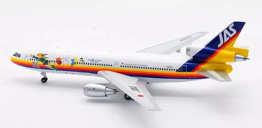 WB MODELS DC-10-30 JAPAN AIR SYSTEM "PETER PAN FLIGHT" REG: JA8551 (LIMITED 100 MODELS)