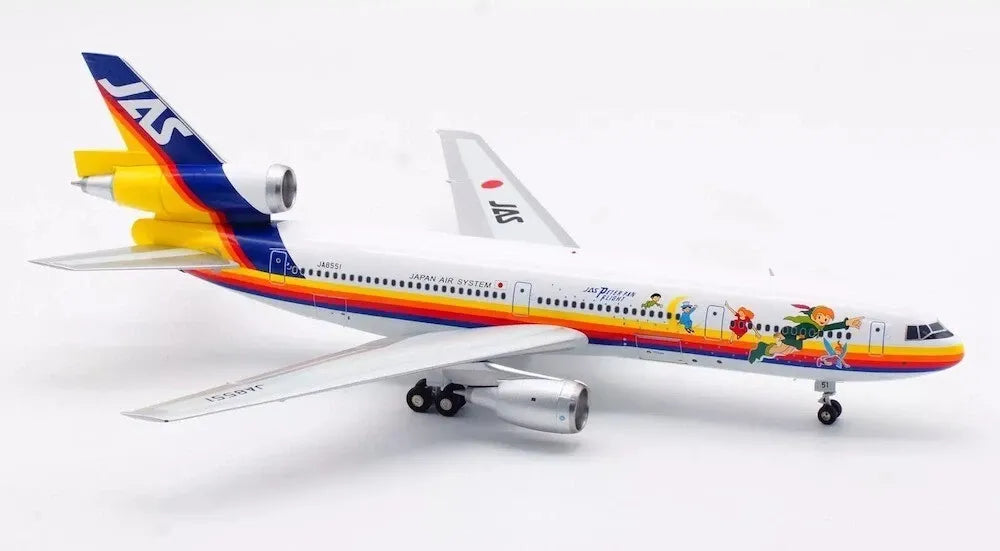 WB MODELS DC-10-30 JAPAN AIR SYSTEM "PETER PAN FLIGHT" REG: JA8551 (LIMITED 100 MODELS)