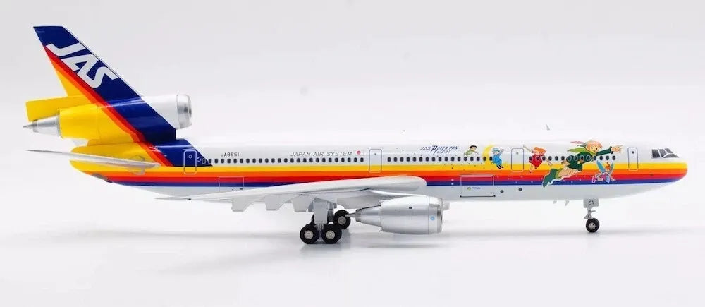 WB MODELS DC-10-30 JAPAN AIR SYSTEM "PETER PAN FLIGHT" REG: JA8551 (LIMITED 100 MODELS)