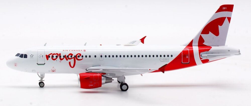 WB MODELS A319-114 AIR CANADA "ROUGE" REG: C-GBIJ