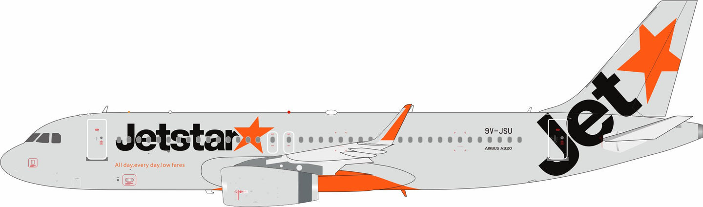 WB MODELS A320-232 JETSTAR ASIA AIRWAYS REG: 9V-JSU