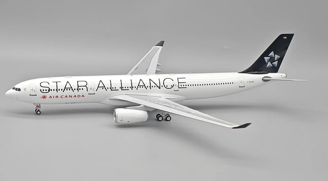 WB MODELS A330-343 AIR CANADA "STAR ALLIANCE" REG: C-GHLM