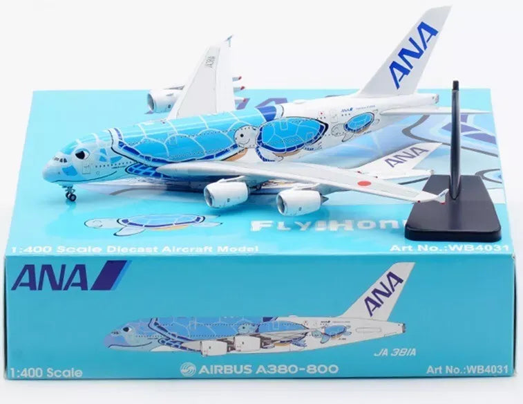 WB MODELS A380-841 ALL NIPPON AIRWAYS "FLY HONU" REG: JA381A