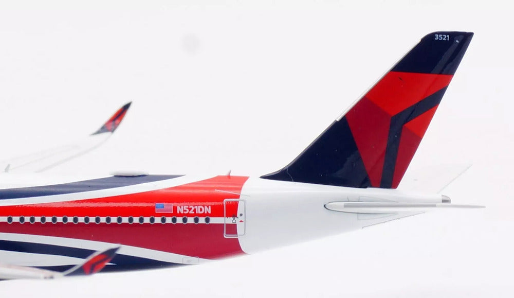 WB MODELS A350-941 DELTA AIR LINES TEAM USA (DETACHABLE GEAR) REG: N521DN