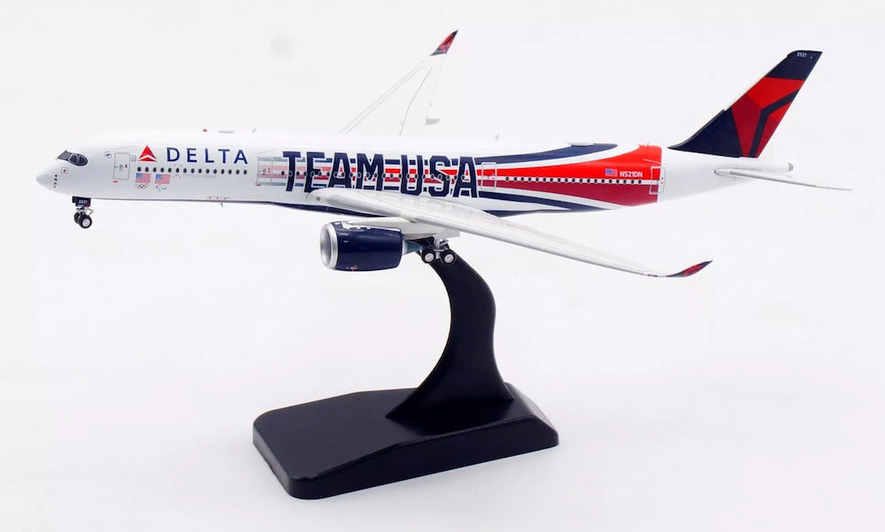 WB MODELS A350-941 DELTA AIR LINES TEAM USA (DETACHABLE GEAR) REG: N521DN