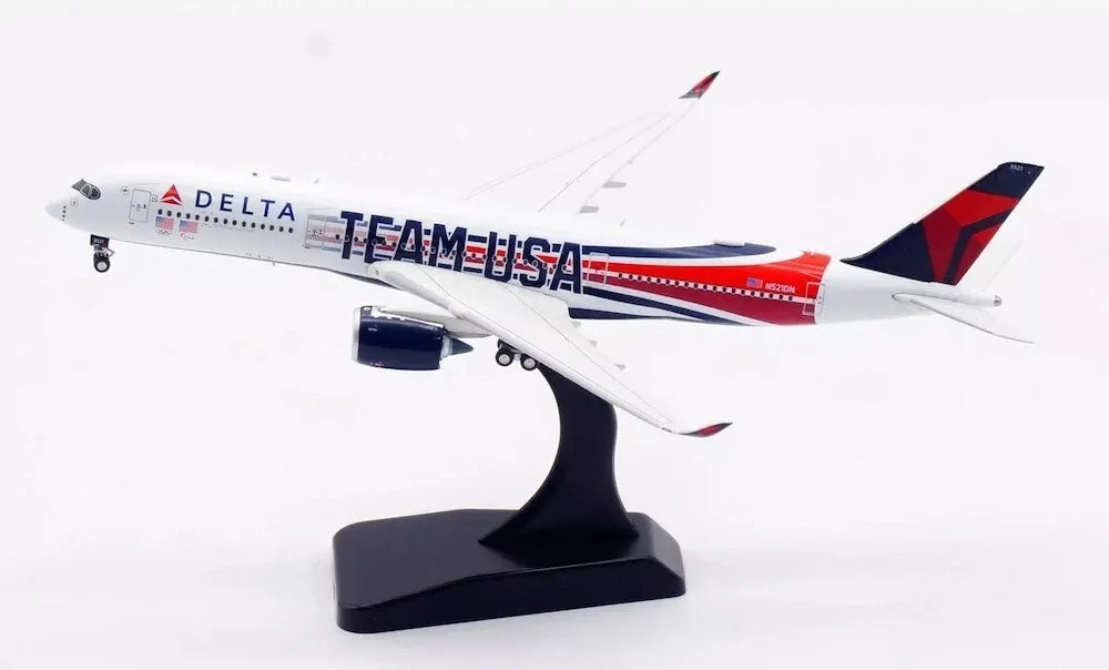WB MODELS A350-941 DELTA AIR LINES TEAM USA (DETACHABLE GEAR) REG: N521DN