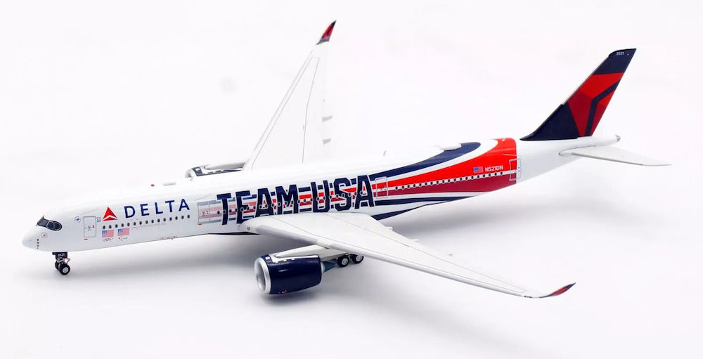 WB MODELS A350-941 DELTA AIR LINES TEAM USA (DETACHABLE GEAR) REG: N521DN