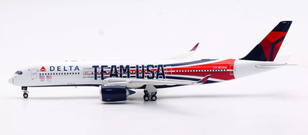 WB MODELS A350-941 DELTA AIR LINES TEAM USA (DETACHABLE GEAR) REG: N521DN