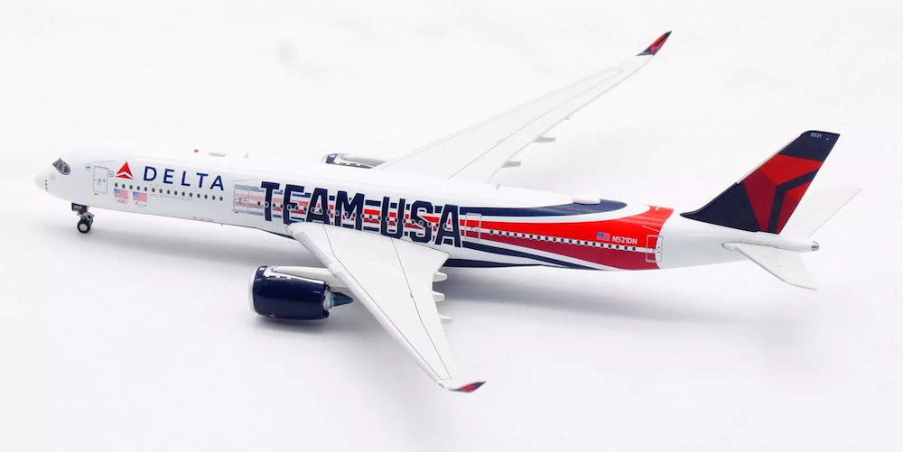 WB MODELS A350-941 DELTA AIR LINES TEAM USA (DETACHABLE GEAR) REG: N521DN