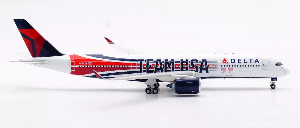 WB MODELS A350-941 DELTA AIR LINES TEAM USA (DETACHABLE GEAR) REG: N521DN