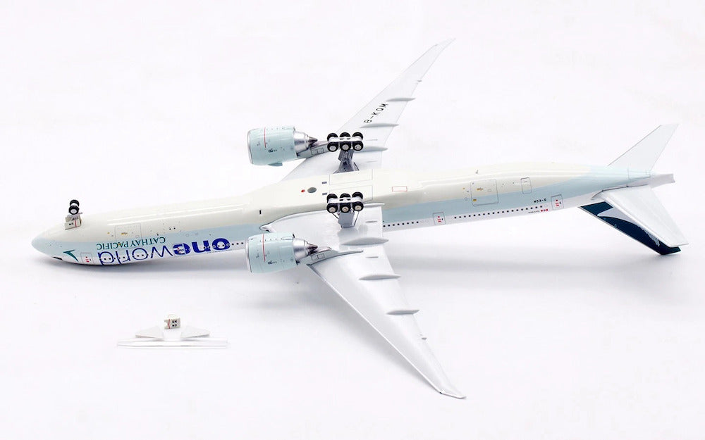 WB MODELS B777-367ER CATHAY PACIFIC "ONEWORLD" (DETACHABLE GEAR) REG: B-KQM