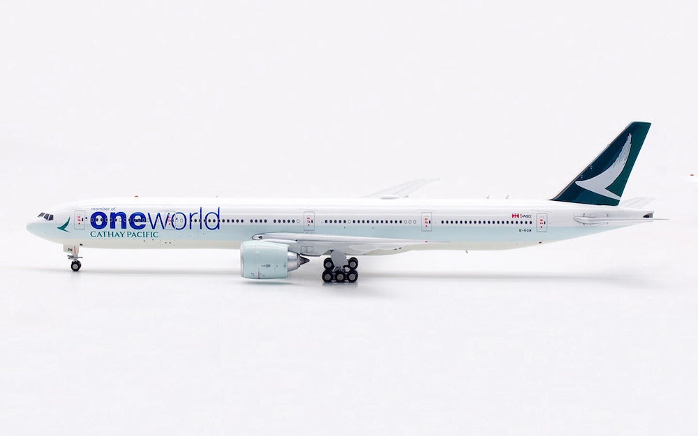WB MODELS B777-367ER CATHAY PACIFIC "ONEWORLD" (DETACHABLE GEAR) REG: B-KQM