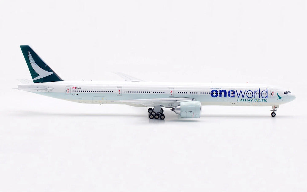 WB MODELS B777-367ER CATHAY PACIFIC "ONEWORLD" (DETACHABLE GEAR) REG: B-KQM