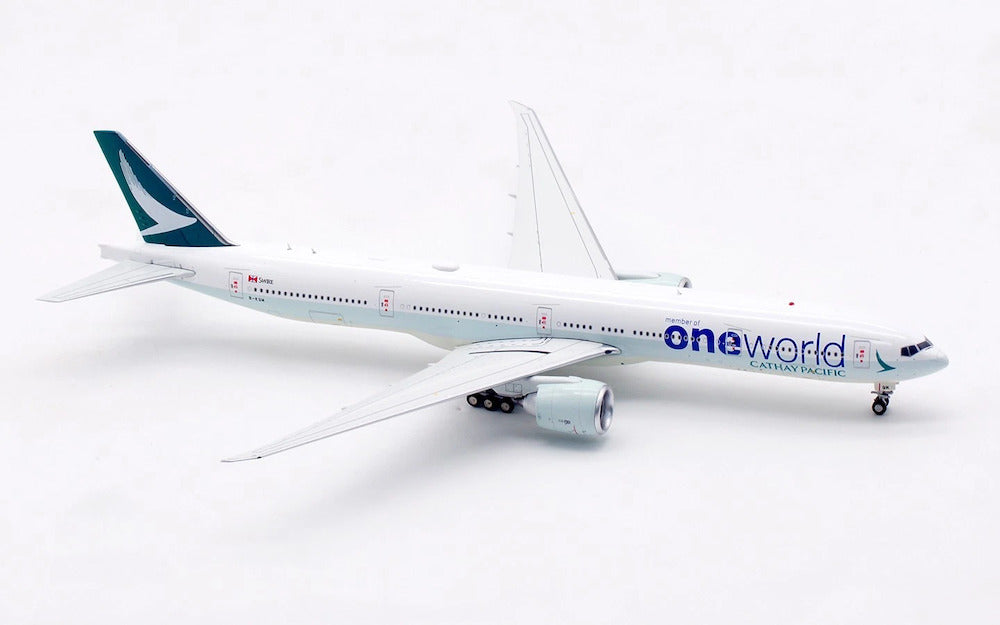 WB MODELS B777-367ER CATHAY PACIFIC "ONEWORLD" (DETACHABLE GEAR) REG: B-KQM