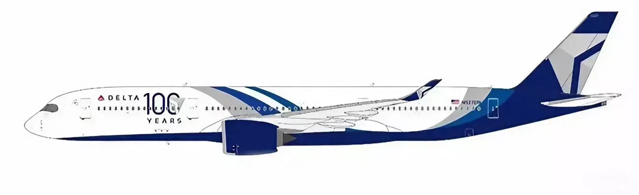 WB MODELS A350-941 DELTA AIR LINES "100 YEARS" (DETACHABLE GEAR) REG: N527DN