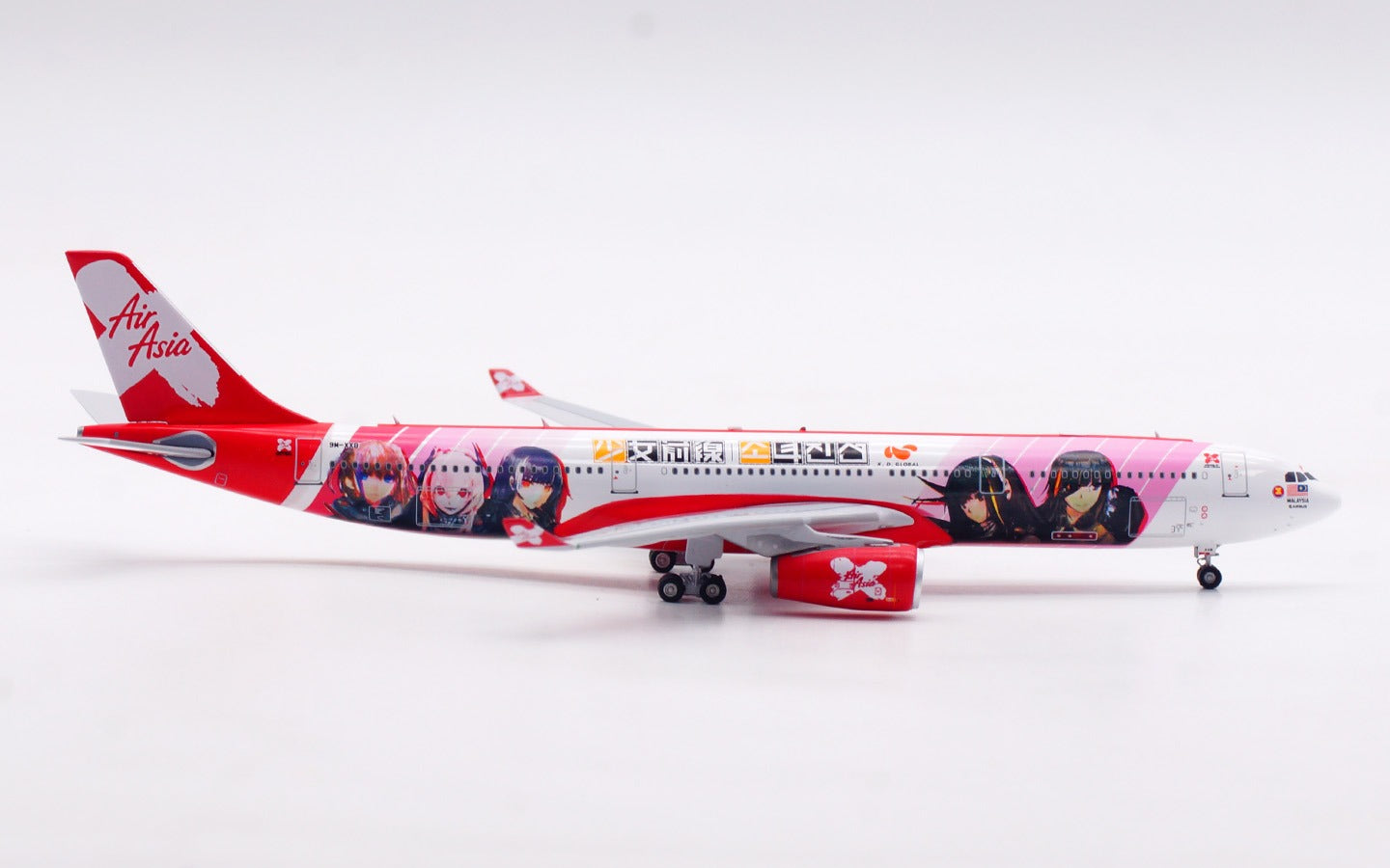 WB MODELS A330-343 AIRASIA X REG: 9M-XXB