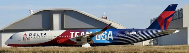 WB MODELS A350-900 DELTA AIR LINES "TEAM USA" (DETACHABLE GEAR) REG: N531DN