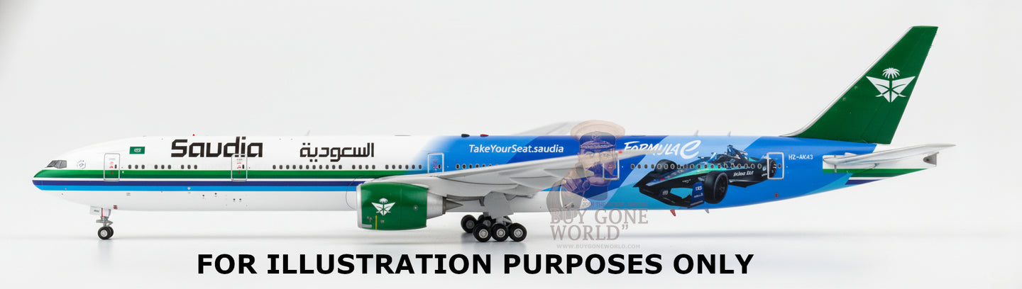 WB MODELS B777-368/ER SAUDI ARABIAN AIRLINES (DETACHABLE GEAR) REG: HZ-AK43