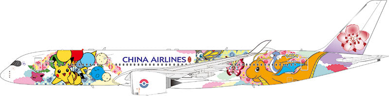 WB MODELS A350-941 PIKACHU JET "CI2" (DETACHABLE GEAR) REG: B-18916