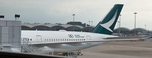 WB MODELS A350-941 CATHAY PACIFIC 80TH (DETACHABLE GEAR) REG: B-LRP